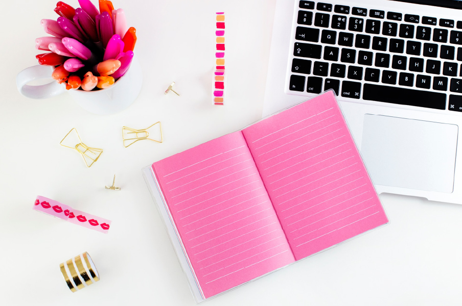 pink-desk-flatlay