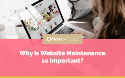Why web maintenance is so important